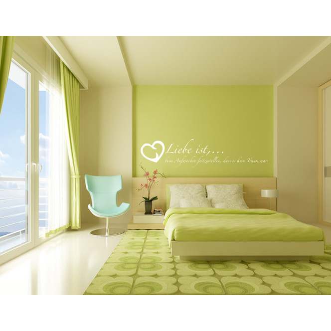 Wandtattoo Liebe ist...