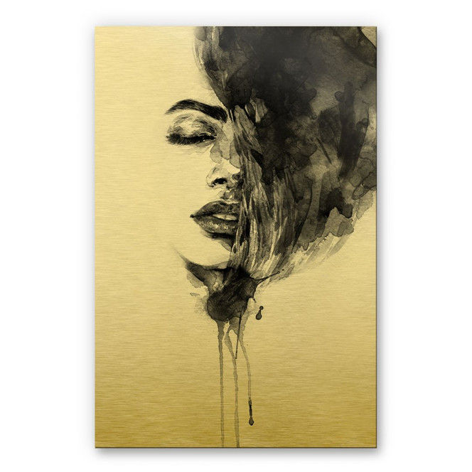 Alu-Dibond-Goldeffekt - Sleeping Beauty