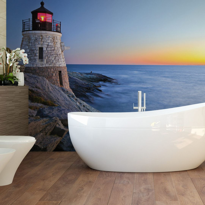 Fototapete Meerblick - 288x260cm - Bild 1