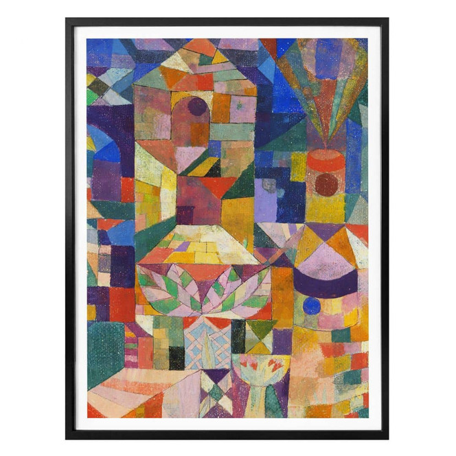 Poster Klee - Burggarten