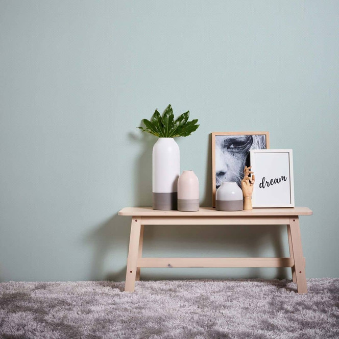 Tapete mit Punkten blau weiss - Vliestapete Landhaus A.S. Création - matt leicht strukturiert