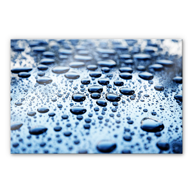 Acrylglasbild Waterdrops
