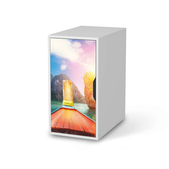 Möbelfolie IKEA Alex Schrank - Blue Water Lagoon- Bild 1