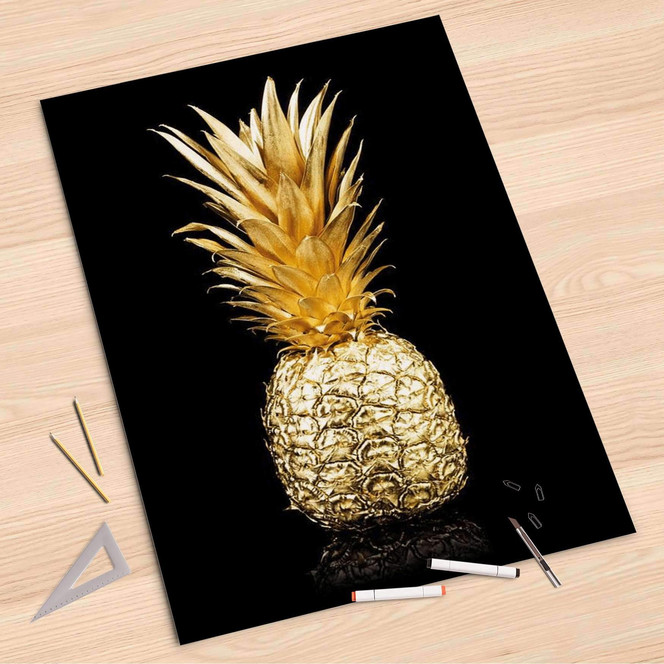 Folienbogen (80x120cm) - Goldenes Früchtchen- Bild 1