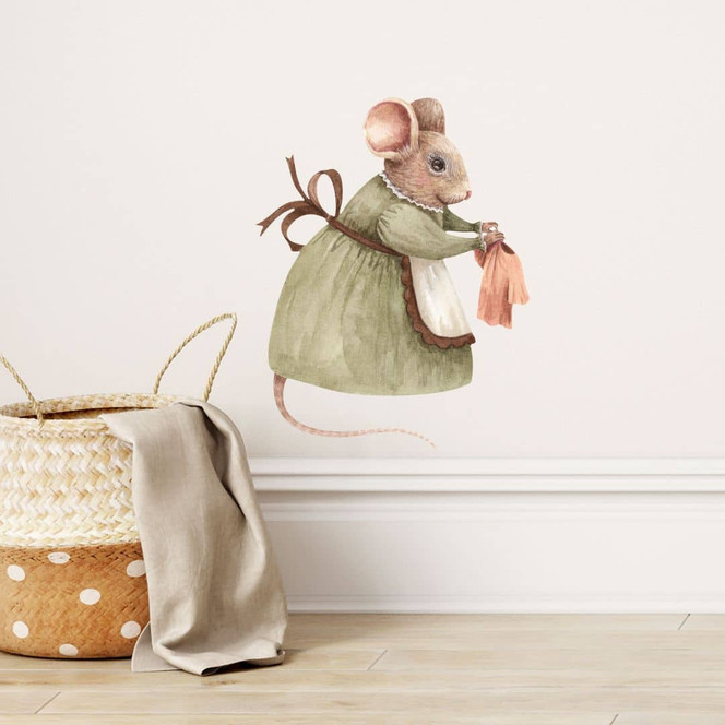 Wandtattoo Fleissige Maus-Mama - Kikki Belle