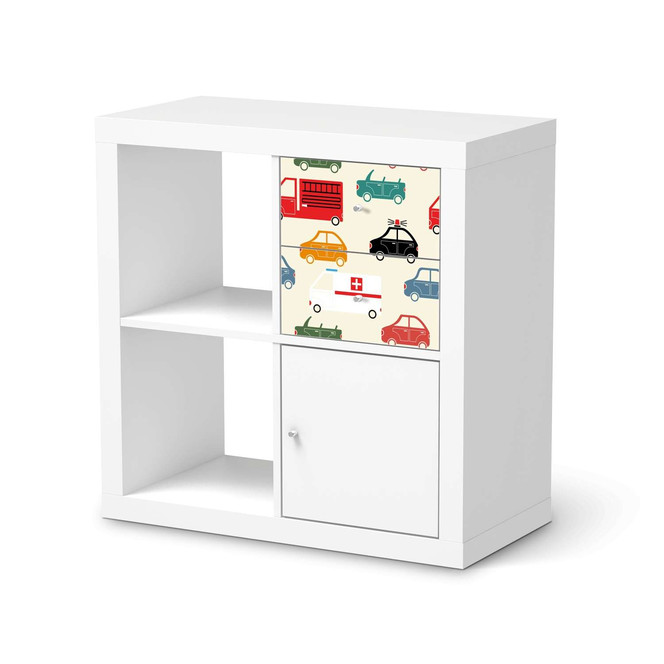 Möbelfolie IKEA IKEA Expedit Regal Schubladen - Cars- Bild 1