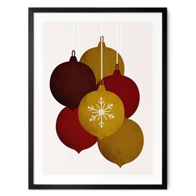 Poster Kubistika - Jingle Bells