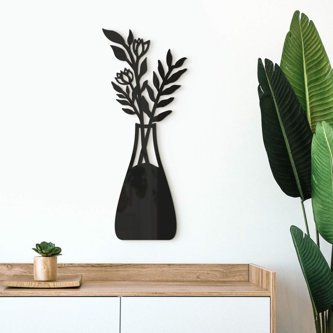 Blumen Acryldeko - Strauss in Vase