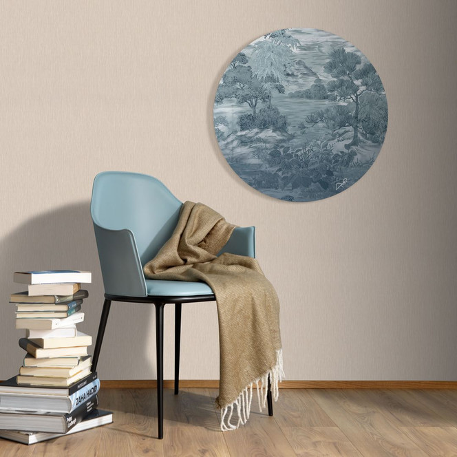 Glasbild Fujisan - Guido Maria Kretschmer Kollektion - Rund - Ø 70cm