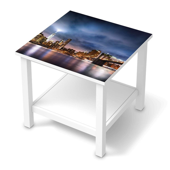 Möbel Klebefolie IKEA Hemnes Tisch 55x55cm - Brooklyn Bridge- Bild 1