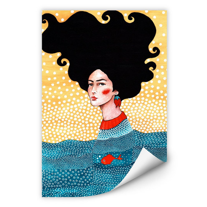 Wallprint Hülya - Drüber und Drunter