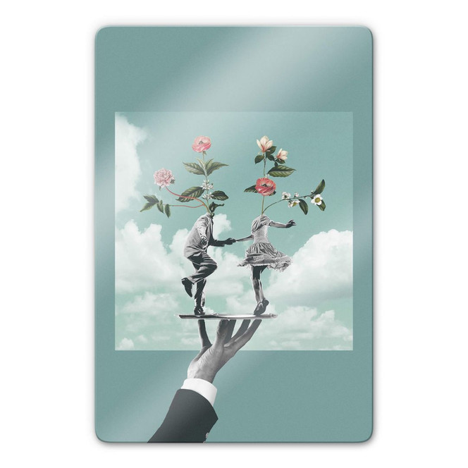 Glasbild Léon - Let's go dancing