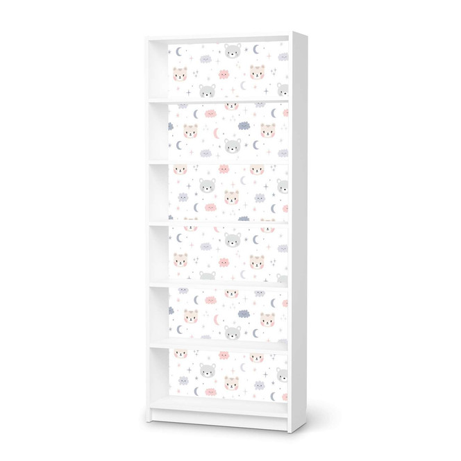 Klebefolie IKEA Billy Regal 6 Fächer - Sweet Dreams- Bild 1