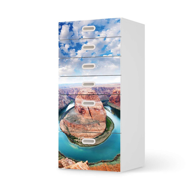 Klebefolie IKEA Stuva / Fritids Kommode - 6 Schubladen - Grand Canyon- Bild 1