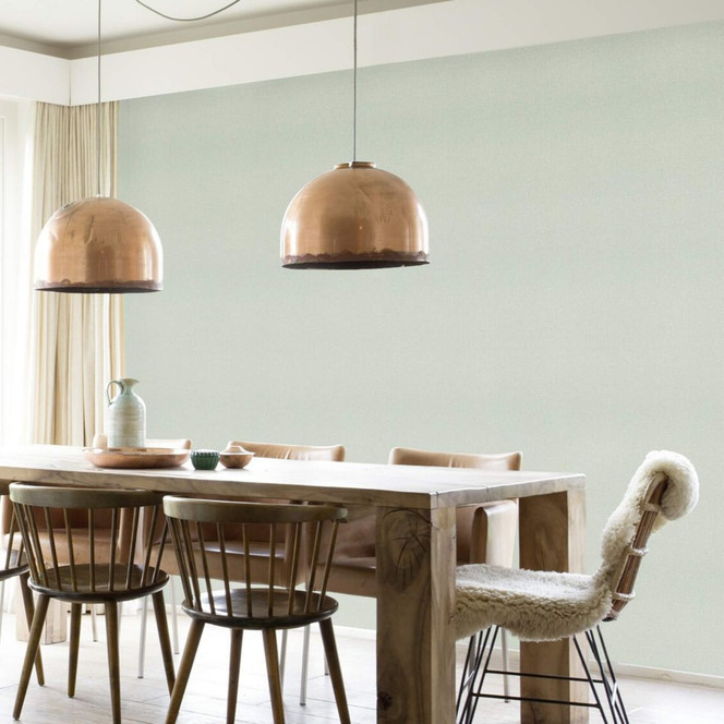 Rasch Vliestapete, Unitapete #Tapetenwechsel II salbeigrün