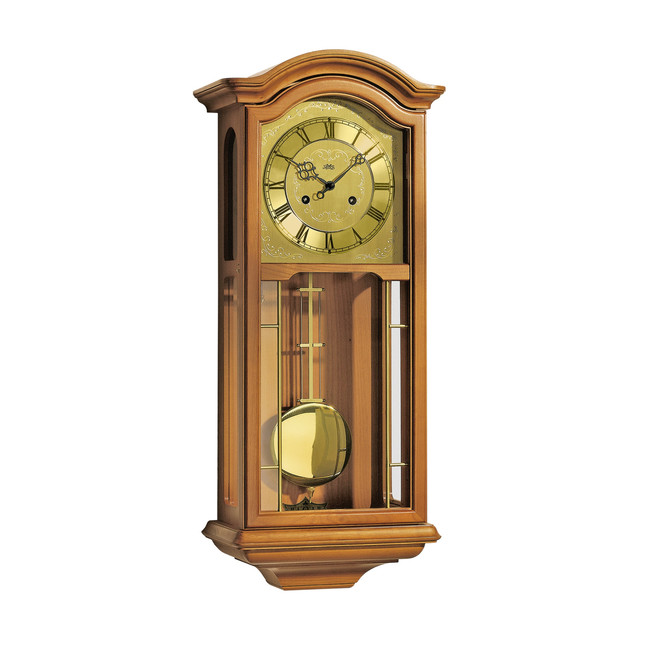 Regulator Massivholzgehäuse Kirschbaumlackiert
