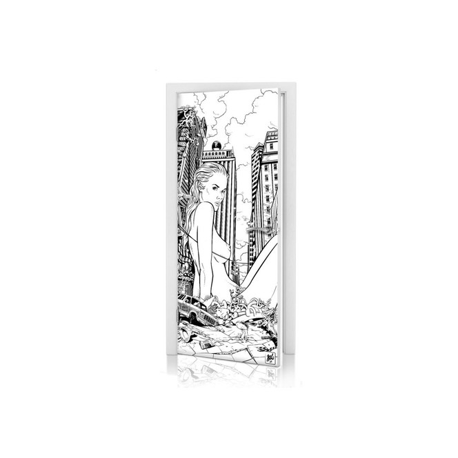 Türdesingn Drawstore - Desaster Pin Up Plants - 91x200cm - Bild 1