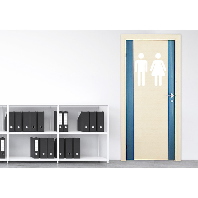 Wandtattoo Toilettenmännchen 3