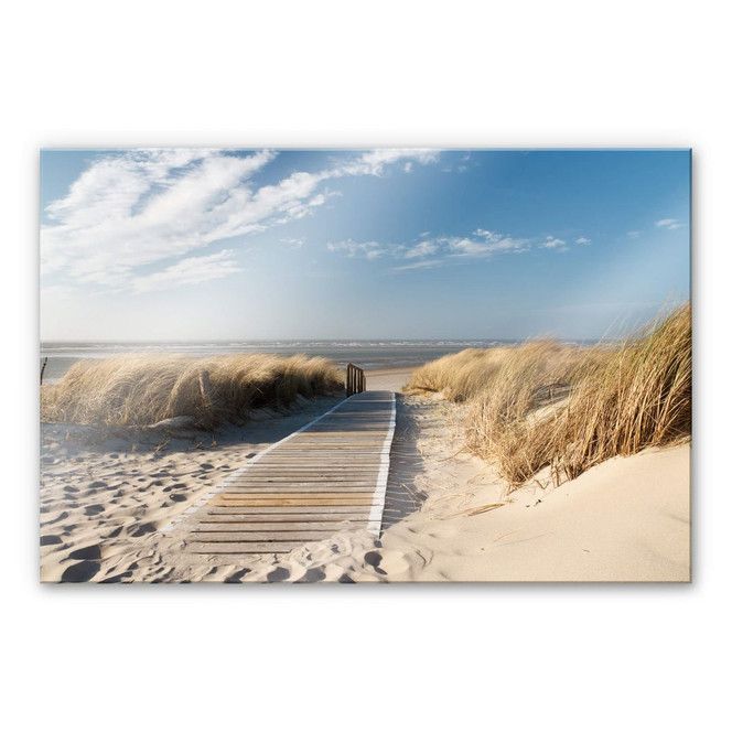 Acrylglasbild - An der Ostsee