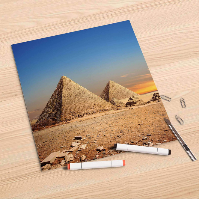 Folienbogen (30x30cm) - Pyramids- Bild 1