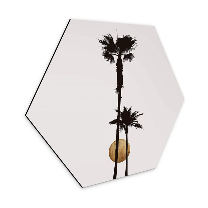 Hexagon - Alu-Dibond Kubistika - Paradiso