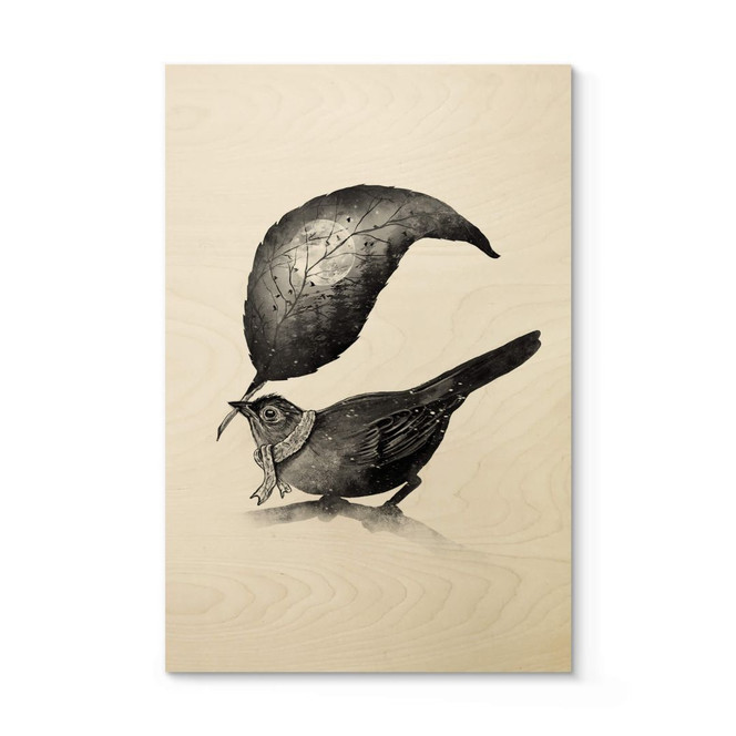 Holzposter Nicebleed - The Messenger