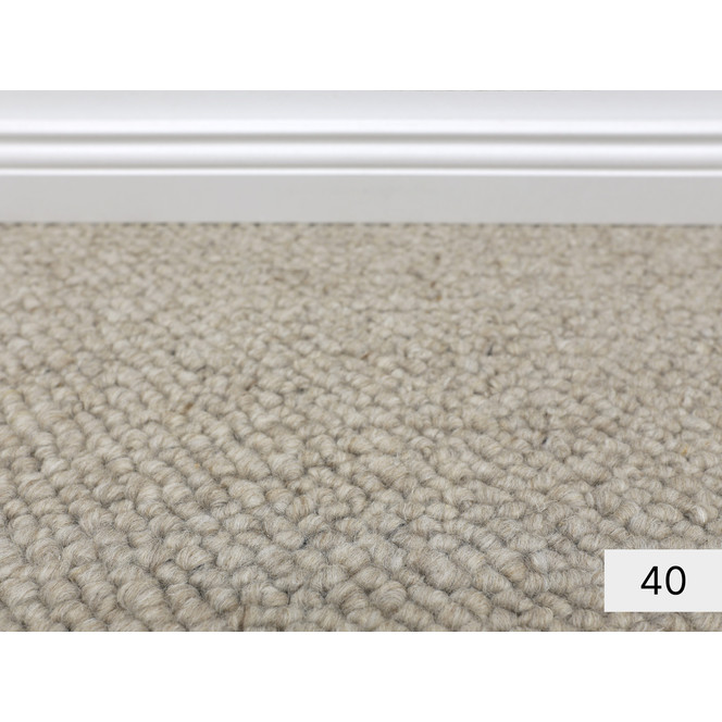 Malta Berber Teppichboden Meterware in 40 grey