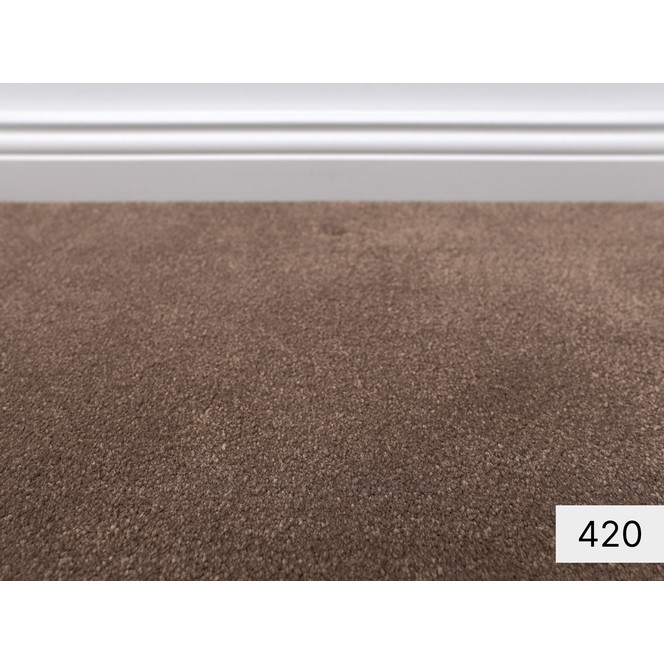 JAB Prestige Velours Teppichboden Meterware in 420