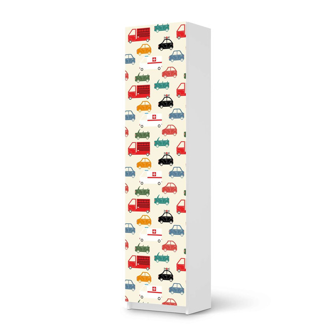 Möbelfolie IKEA Pax Schrank 201cm Höhe - 1 Tür - Cars- Bild 1