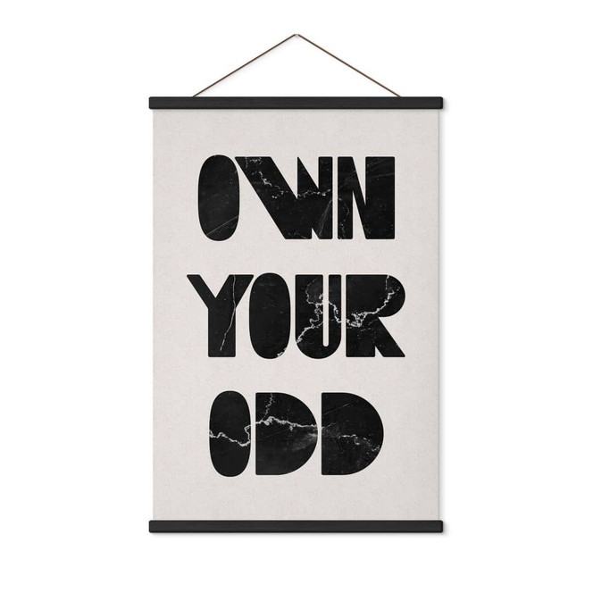 Stoffbild Own your odd