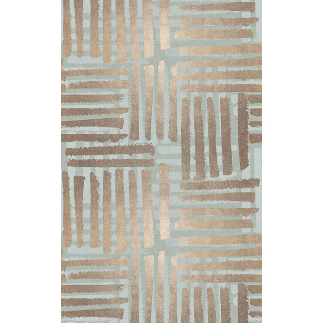 Fototapete Motivtapete Grafisches Streifenmuster in Beige und Salbeigrün 3.4 x 2.12 m