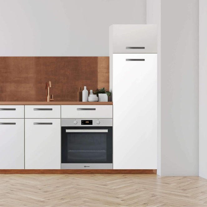 Klebefolie - Hochschrank (60x160cm) - Weiss- Bild 1