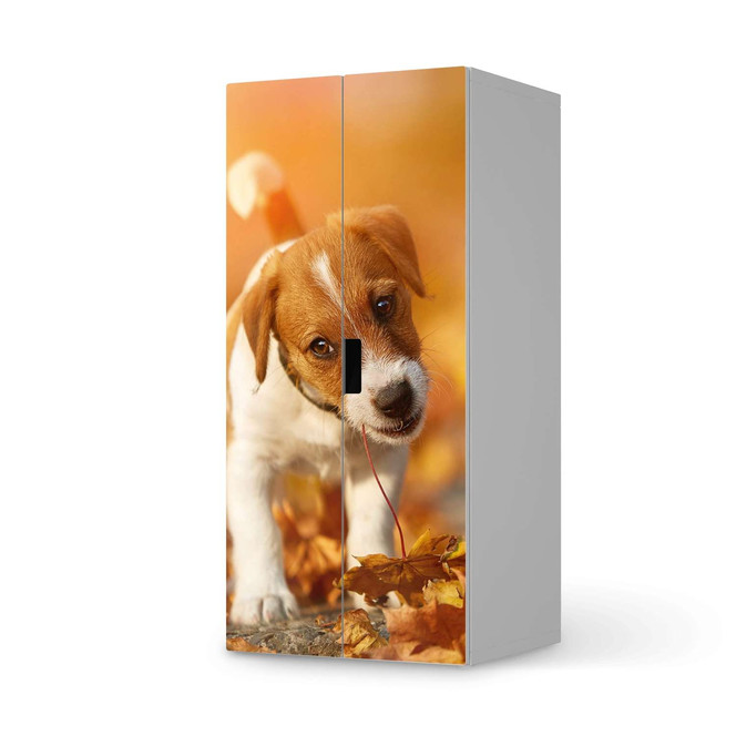 Möbelfolie IKEA Stuva / Malad Schrank - 2 grosse Türen - Jack the Puppy- Bild 1