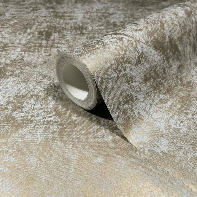 Vliestapete Uni Modern, Klassisch, Opulent in Grau