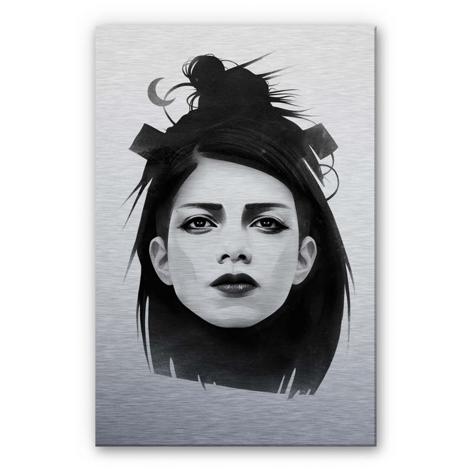 Alu-Dibond Bild mit Silbereffekt Ireland - Undone