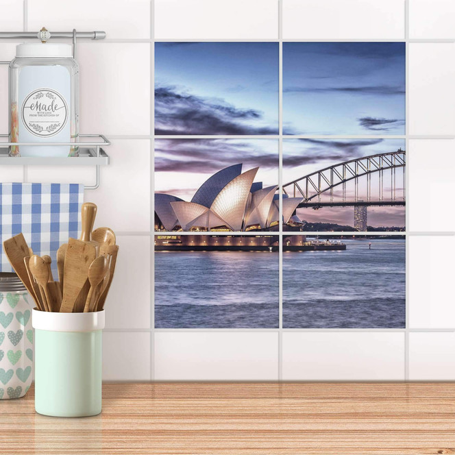 Fliesenfolie quer - Sydney