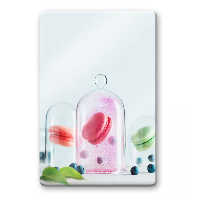Glasbild Belenko - Precious Macarons
