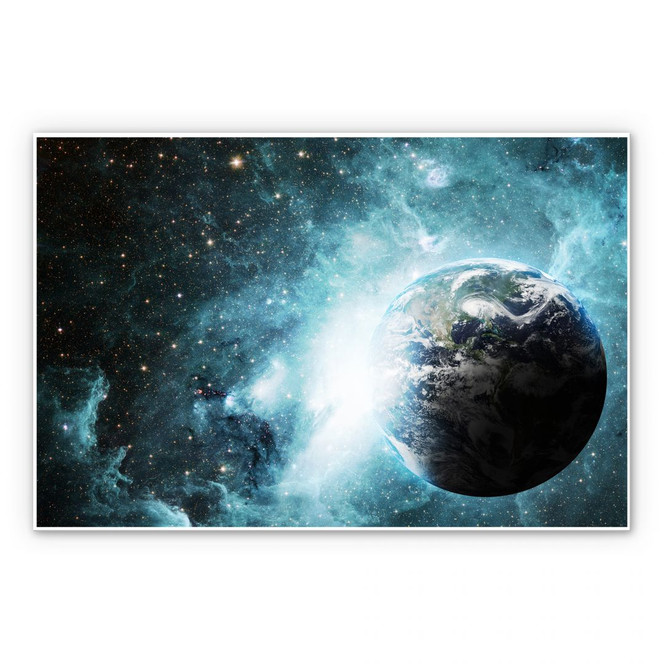 Hartschaumbild In einer fernen Galaxie