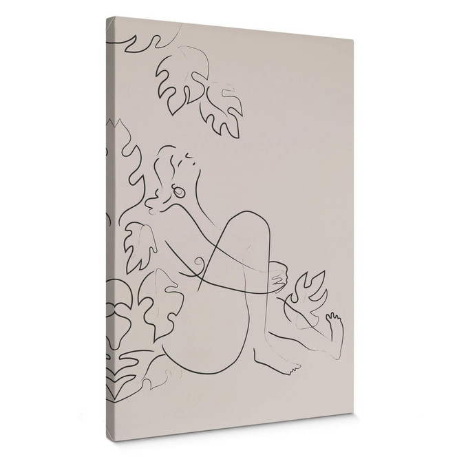 Leinwandbild 1X Studio - Nackte Frau in der Natur