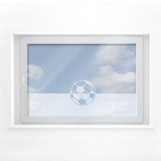 Milchglasfolie Fussball