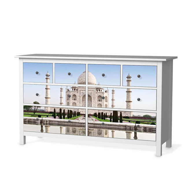 Möbelfolie IKEA Hemnes Kommode 8 Schubladen - Taj Mahal- Bild 1