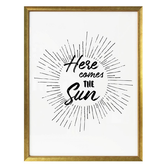Poster - Here comes the sun