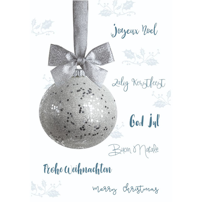 Gutschein Weihnachten - Christbaumkugel