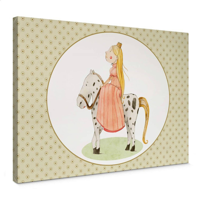 Leinwandbild Loske - Prinzessin