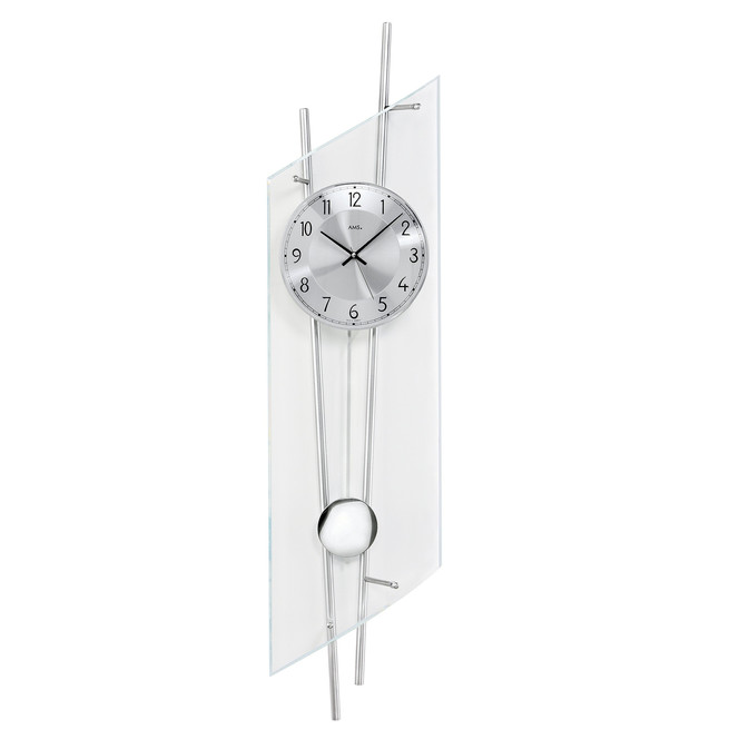 Pendelwanduhr Quarz-Pendeluhr modern