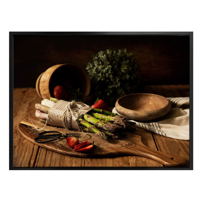 Poster Frischer Spargel