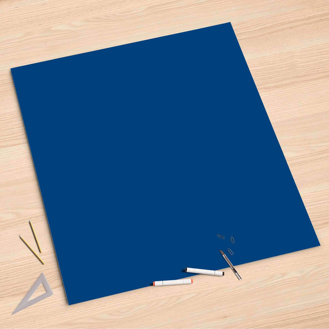 Folienbogen (90x90cm) - Blau Dark- Bild 1