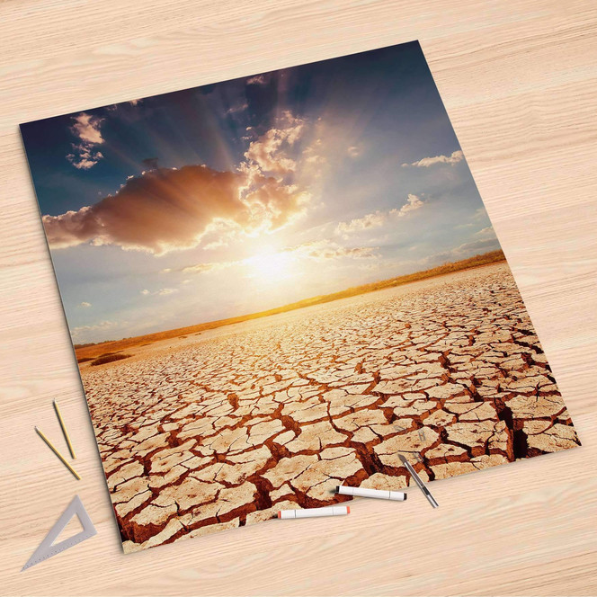 Folienbogen (90x90cm) - Savanne- Bild 1