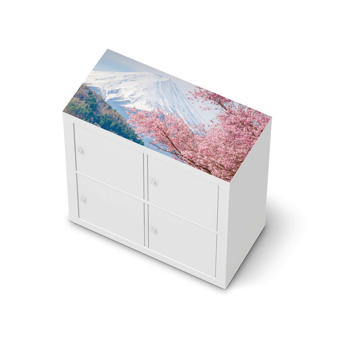 Möbelfolie IKEA Kallax Regal oben - Mount Fuji- Bild 1