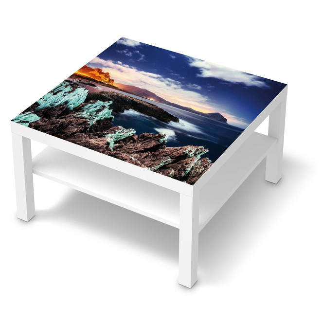 Möbelfolie IKEA Lack Tisch 78x78cm - Seaside- Bild 1